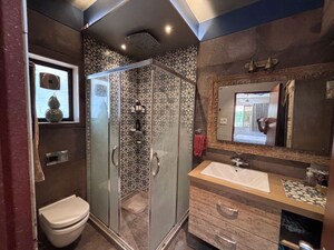 Bathroom in 3 BHK Apartment at Shree Vijay Vihar CHS, Chembur – for Rent