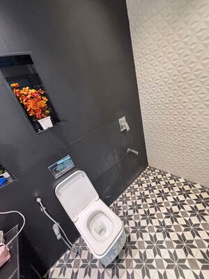 Bathroom in 3 BHK Apartment at Shree Vijay Vihar CHS, Chembur – for Rent