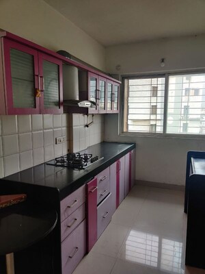 Kitchen in 2 BHK Apartment at Madhuban Satin Brick, Kharadi – for Rent