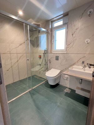 Bathroom in 2 BHK Apartment at Acropolis Purple Nine Hills, Kondhwa – for Rent