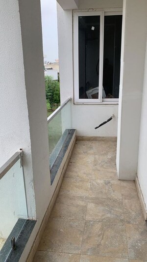Balcony in 4 BHK Apartment at Tanishk Kanak Vrinda Heights, Patrakar Colony – for Rent