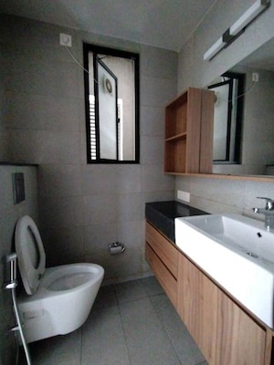 Attached Bathroom in 3 BHK Apartment at Krisumi Waterside Residences, Sector 36a – for Rent