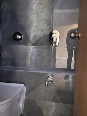 Bathroom in 1 BHK Apartment at Haware Intelligentia Axis, Borivali East – for Rent