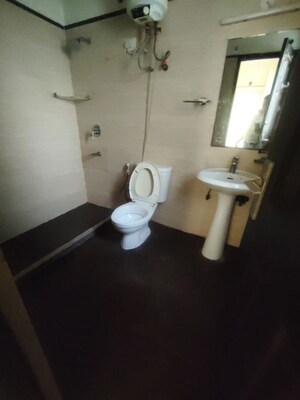 Bathroom in 3 BHK Apartment at Dasnac The Jewel, Sector 75 – for Rent