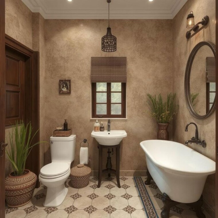 Bathroom, bidadi 3 Bedroom 1200 Sq.Ft. Villa In Bidadi Bangalore 10292773