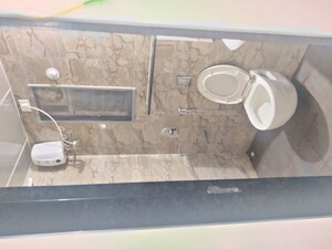 Bathroom in 2 BHK Apartment at Nyati Elysia, Kharadi – for Rent