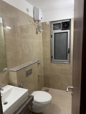 Bathroom in 3 BHK Apartment at Sunteck City Avenue 4, Goregaon West – for Rent