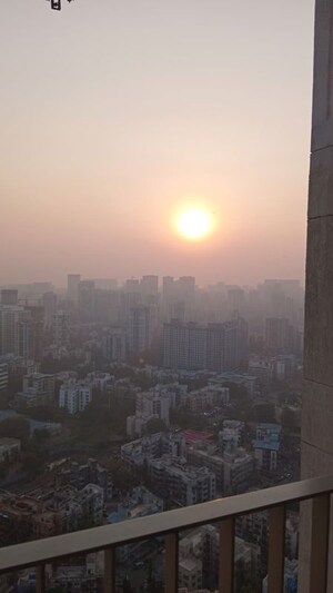 Bathroom in 3 BHK Apartment at Sunteck City Avenue 4, Goregaon West – for Rent