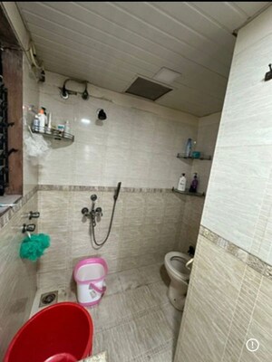 Bathroom in 1 BHK Apartment at Accord CHS Andheri West, Andheri West – for Rent