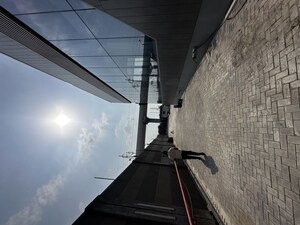 Staircase in  Showroom at Faridabad Industrial Town, Sector 57 – for Rent