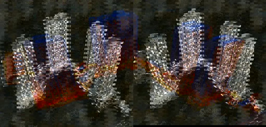 3 BHK + Pooja Room 1655 Sq.Ft. Apartment in Prestige Lakeside Habitat Apartments