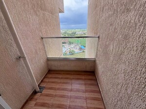 Balcony in 1 BHK Apartment at VTP Cygnus, Kharadi – for Rent