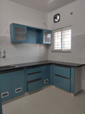 Kitchen in 3 BHK Builder Floor at Kondapur – for Rent