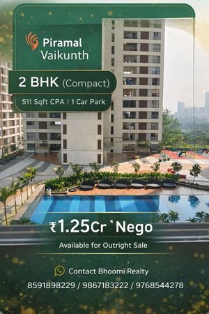 1 BHK Apartment For Rent in Velocity Hill Spring, Ghodbunder Road