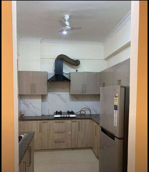 Kitchen in 3 BHK Apartment at Affinity Greens, International Airport Road – for Rent