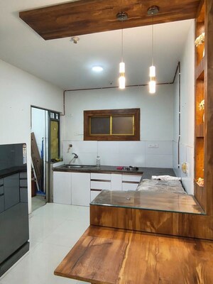 Kitchen in 2 BHK Apartment at Rohan Abhilasha, Wagholi – for Rent