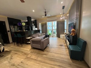 Living Room in 3 BHK Apartment at Asher Residency, Vasant Vihar – for Sale