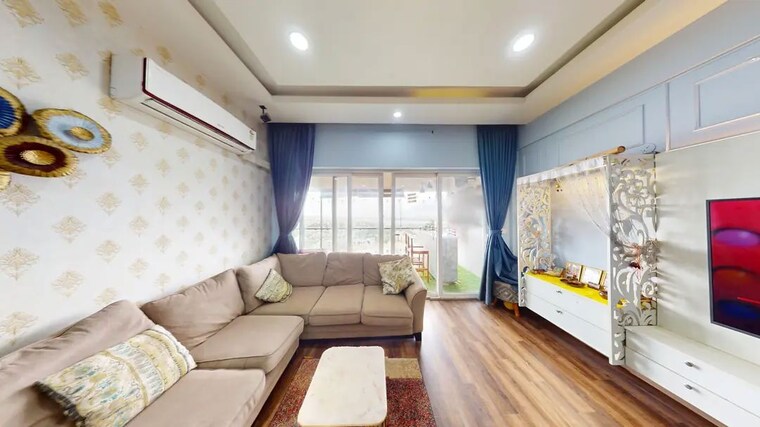 Living Room, myhna-maple 3 Bedroom 1600 Sq.Ft. Apartment In Varthur Bangalore 10293178