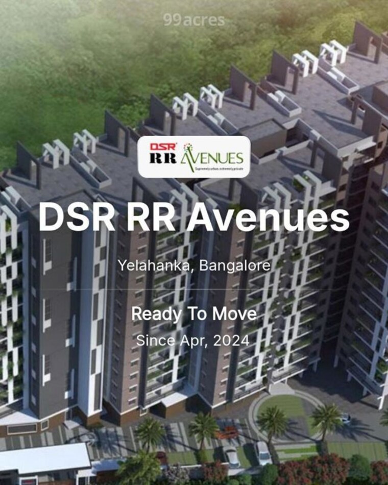 Exterior View, dsr-rr-avenues 3 Bedroom 1460 Sq.Ft. Apartment In Yelahanka Bangalore 10293275