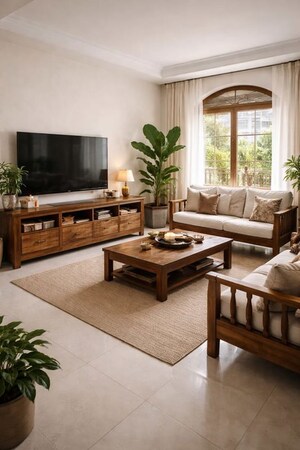 Living Room in 2 BHK Villa at Bidadi – for Sale