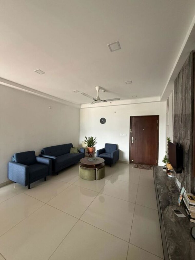Living Room, asbl-spire 3 Bedroom 1940 Sq.Ft. Apartment In Kokapet Hyderabad 10293290