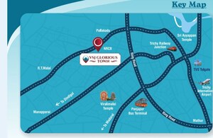  Plot – Map Location View at Allithurai - for Sale