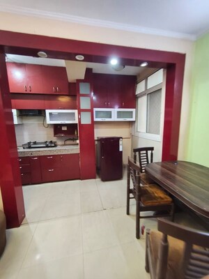 Kitchen in 2 BHK Apartment at Supertech Eco Village II, Sector 16b Greater Noida – for Rent