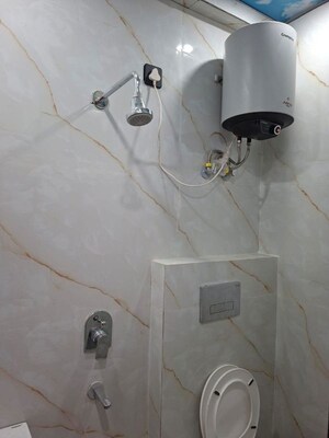 Bathroom in 2 BHK Builder Floor at Sushant Lok I – for Rent