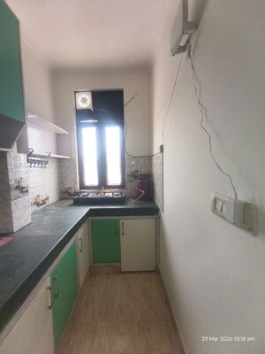 Kitchen in 2 BHK Builder Floor at Saket – for Rent