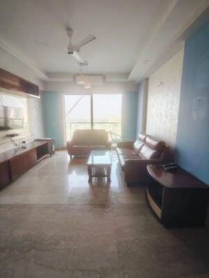 Living Room in 3 BHK Apartment at Microtek Greenburg, Sector 86 – for Sale