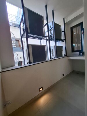 Balcony in 3 BHK Builder Floor at Vasant Vihar – for Rent