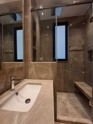 Bathroom in 3 BHK Builder Floor at Vasant Vihar – for Rent