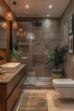 Bathroom in  Villa at Bidadi – for Sale