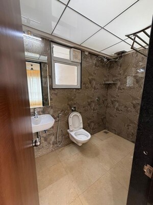Bathroom in 3 BHK Apartment at VTP Leonara, Mahalunge – for Rent