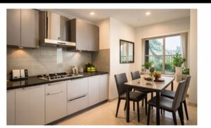 Kitchen in 2 BHK Apartment at Lodha Amara, Kolshet Road – for Rent