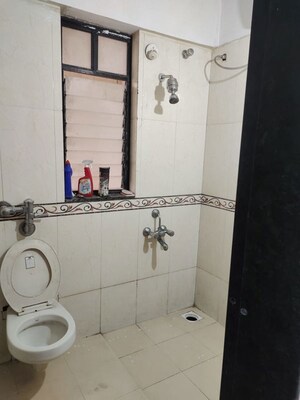 Bathroom in 2 BHK Apartment at Shree Bal Kapil Aasmant, Pashan – for Rent