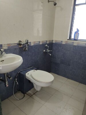 Bathroom in 2 BHK Apartment at Shree Bal Kapil Aasmant, Pashan – for Rent