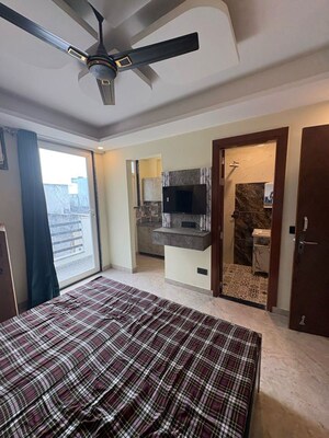 Bedroom in 1 BHK Builder Floor at Kohli One Malibu Town, Sector 47 – for Rent