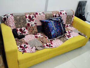 Bedroom in 1 BHK Apartment at Lodha Casa Viva, Majiwada – for Rent