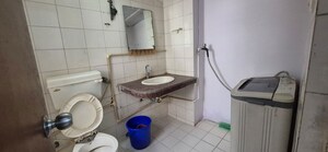 Bathroom in 1 RK Apartment at Piccadilly 1 CHS, Goregaon East – for Rent