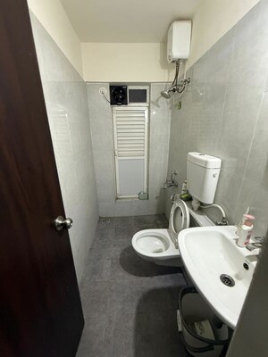 Bathroom in 2 BHK Apartment at Puranik Aldea Anexo, Baner – for Rent