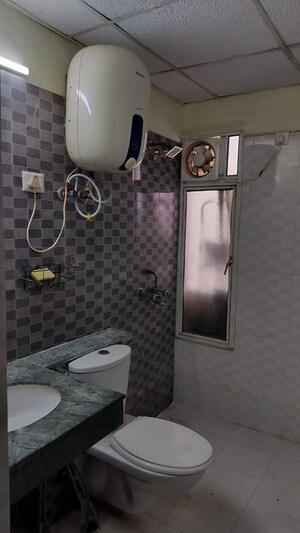 Bathroom in 3 BHK Apartment at Assotech Windsor Court, Sector 78 – for Rent