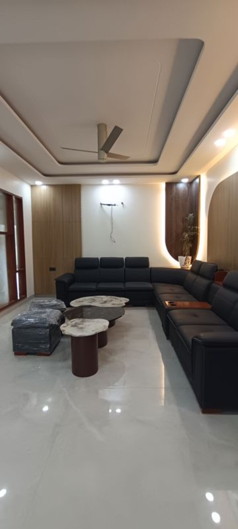 Living Room, tdi-the-retreat 4 Bedroom 500 Sq.Ft. Builder Floor In Sector 89 Faridabad 10294018