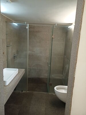 Bathroom in 4 BHK Apartment at Shivalik Paradise, Ambawadi – for Rent