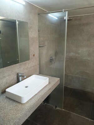 Bathroom in 4 BHK Apartment at Shivalik Paradise, Ambawadi – for Rent