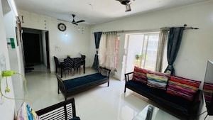 Living Room in 2.5 BHK Apartment at Goyal My Home MH 14, Punawale – for Rent
