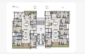 Floor Plan in 5 BHK Builder Floor at Vesu – for Sale