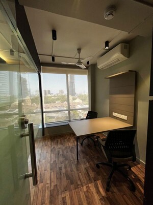 Kitchen in  Office Space at Shivalik Shilp, Sanidhya – for Rent