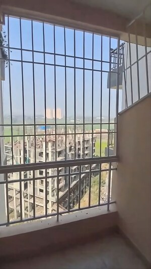 Balcony in 2 BHK Apartment at Techman Moti Residency, Raj Nagar Extension – for Sale