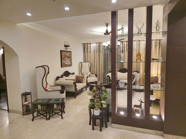 Living Room, parsvnath-exotica 4 Bedroom 3400 Sq.Ft. Apartment In Sector 53 Gurgaon 10294429
